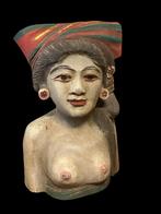 Javaanse bruidsbeelden Loro Blonyo 1950-60, Antiek en Kunst, Kunst | Beelden en Houtsnijwerken, Ophalen of Verzenden