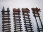 Fleischmann 5 stootblokken met (aangesoldeerde) rails, Gebruikt, Gelijkstroom, Fleischmann, Rails