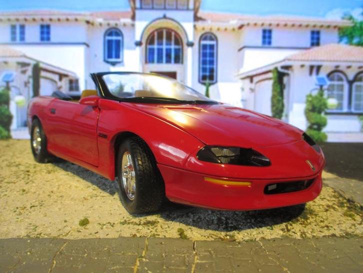1/18 Chevrolet Camaro Z28 Convertible - ERTL AANBIEDING, Hobby en Vrije tijd, Modelauto's | 1:18, Nieuw, ERTL, Ophalen of Verzenden