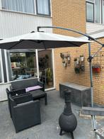 Parasol, Ophalen of Verzenden, Zweefparasol, Verstelbaar