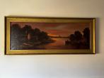 Schilderij zonsondergang, Ophalen