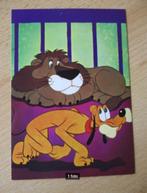 Disney Pluto kaart met Lambert de leeuw in hok, Ophalen of Verzenden, Goofy of Pluto, Nieuw, Beeldje of Figuurtje