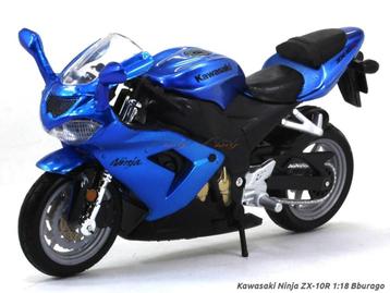 5415: Kawasaki Ninja ZX-10R - Bburago 1:18 beschikbaar voor biedingen