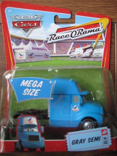 Disney - Cars - Gray Semi - MEGA SIZE, Kinderen en Baby's, Speelgoed | Speelgoedvoertuigen, Verzenden, Nieuw
