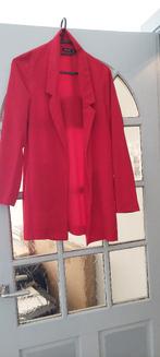 Rood Blazer Maat S (Stradivarius), Ophalen of Verzenden, Zo goed als nieuw, Maat 38/40 (M), Rood