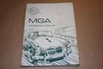 MG - MGA Workshop Manual - Series MGA 1500, 1600, Ophalen of Verzenden