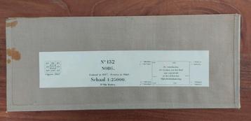 132 stafkaart uit 1947 van Norg Steenbergen Langelo Lieveren beschikbaar voor biedingen