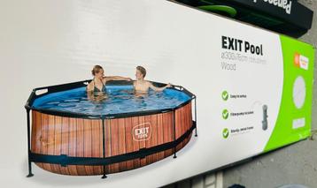 Zwembad met zandfilter pomp en verwarmings matten  beschikbaar voor biedingen