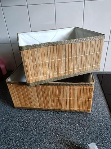 Bamboo manden beschikbaar voor biedingen