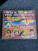 CD - Back to The Memories 1962-1979 - 4 CD Box, Ophalen of Verzenden, Zo goed als nieuw, Pop