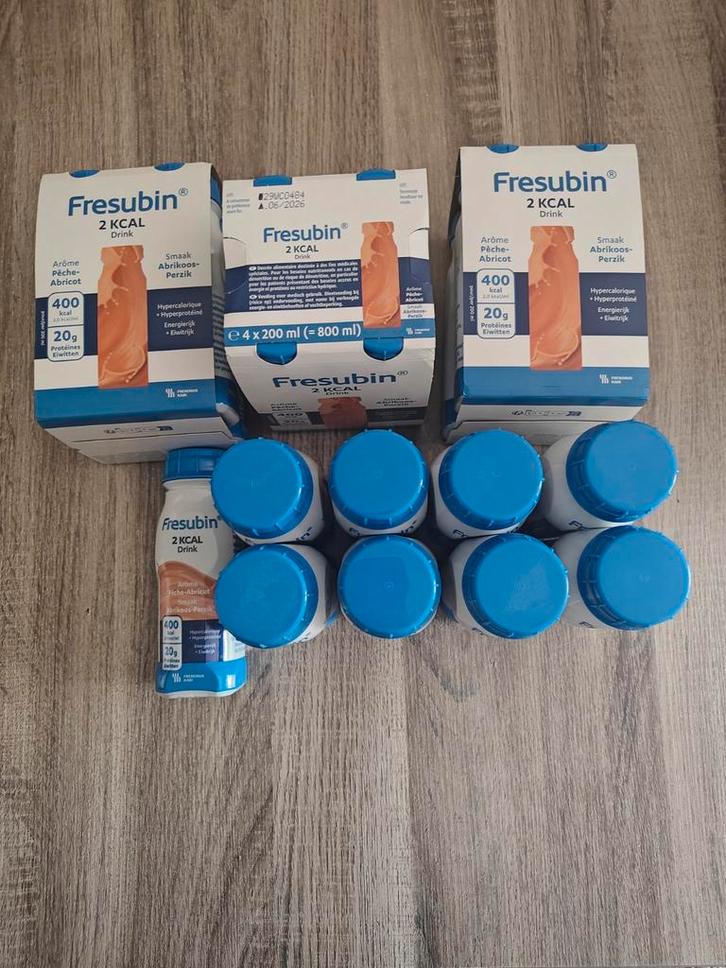 Fresubin Drinkvoeding Proteïnedrink Abrikoos-Perzik 21 Stuks, Diversen, Levensmiddelen, Ophalen of Verzenden