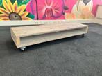 Salontafel TV meubel, steigerhout, op wielen 160x80, Huis en Inrichting, Tafels | Salontafels, Ophalen, 50 tot 100 cm, Zo goed als nieuw