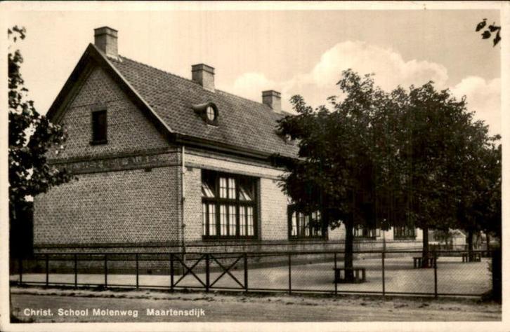 Maartensdijk - Rustenhoven, Verzamelen, Ansichtkaarten | Nederland, Gelopen, Utrecht, 1920 tot 1940, Ophalen of Verzenden