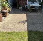 GRATIS Ruim 30 m2 Terras stenen Sierbestrating 10x10x6 cm, Ophalen, Gebruikt, Klinkers, 10 m² of meer