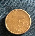 5 gulden 1989, Ophalen of Verzenden, Koningin Beatrix, 5 gulden