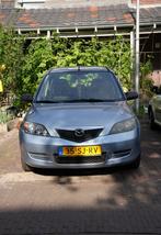 Mazda 2, 2006, Auto's, 4 cilinders, Blauw, Origineel Nederlands, Stationwagon