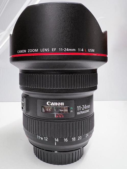 Canon EF 11-24mm f/4.0L USM Top Objectief, Audio, Tv en Foto, Fotografie | Lenzen en Objectieven, Zo goed als nieuw, Groothoeklens