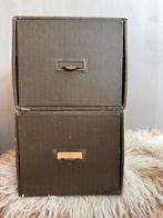 Vintage Atlanta opbergboxen opbergdozen archiefdoos, Ophalen