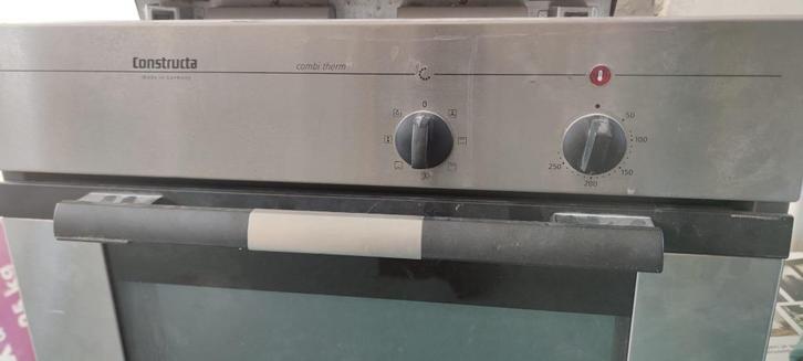 Constructa combi therm oven CF13850/03, Witgoed en Apparatuur, Ovens, Gebruikt, Vrijstaand, Oven met grill, 45 tot 60 cm, 45 tot 60 cm