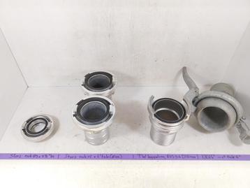 Diverse Storz, TW en KKV koppelingen Alu. RVS en staal. beschikbaar voor biedingen