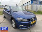 Zeer Nette Volkswagen Polo 1.0 TSI 2019, Nederlandse auto!, Voorwielaandrijving, Gebruikt, Euro 6, Blauw