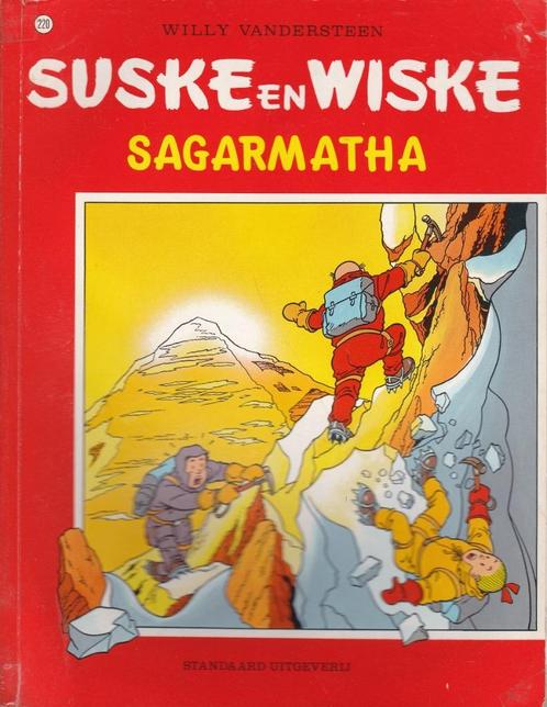 1e DRUK - SUSKE EN WISKE – 220 – SAGARMATHA - Willy Vanderst, Boeken, Stripboeken, Zo goed als nieuw, Eén stripboek, Ophalen of Verzenden