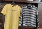 TOMMY HILFIGER maat 176 & SPONGEBOB Shirt maat S € 7,50 p.st, Geel, Ophalen of Verzenden, Zo goed als nieuw, Lange mouw
