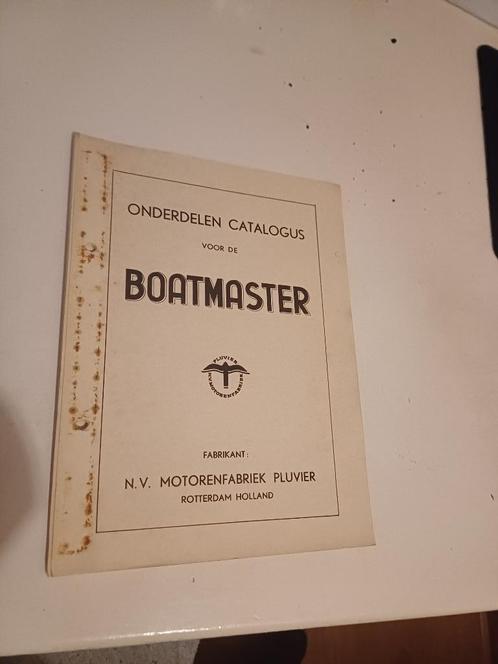 zeer zeldzaam boekje catalogus Berini Boatmaster origineel !, Watersport en Boten, Accessoires en Onderhoud, Gebruikt, Motor en Techniek