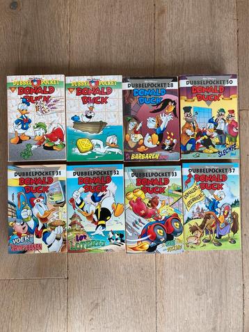 8 dubbelpockets Donald Duck beschikbaar voor biedingen