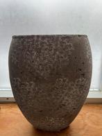 Betonnen bloempot - Robuuste uitstraling, Gebruikt, Rond, Binnen, Ophalen of Verzenden