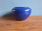 Luxe blauwe bloempot, Gebruikt, Rond, Binnen, Ophalen of Verzenden