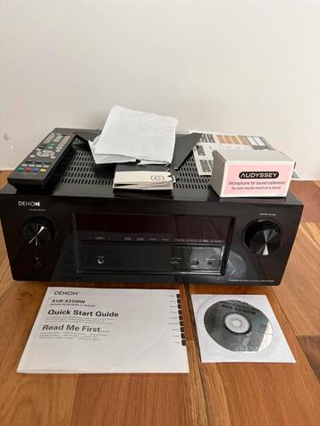 AV versterker Denon AVR-x3100W te koop (compleet) beschikbaar voor biedingen