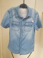 CHASIN denim overhemd/blouse, maat S, Kleding | Heren, Overhemden, Chasin, Blauw, Halswijdte 38 (S) of kleiner, Ophalen of Verzenden