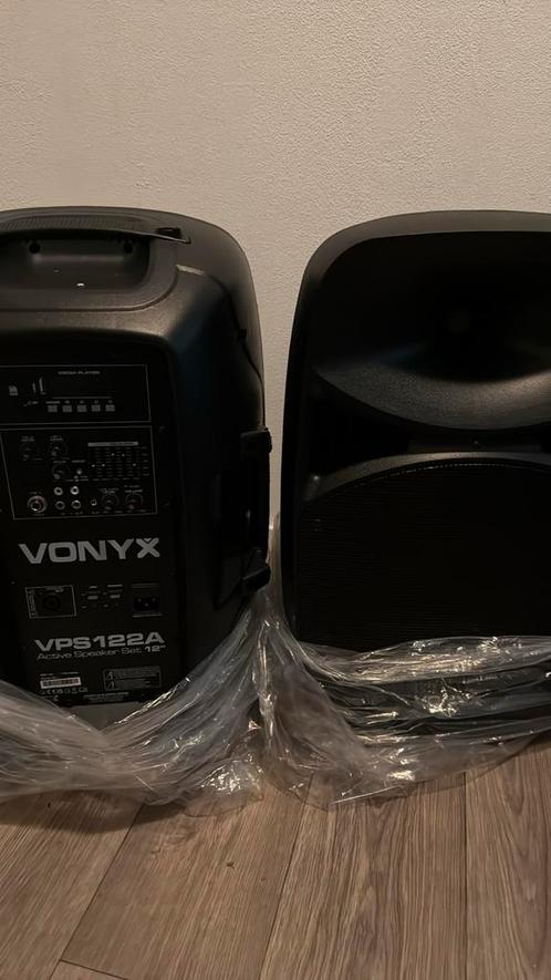 Vonyx VPS 122A, Muziek en Instrumenten, Versterkers | Keyboard, Monitor en PA, Zo goed als nieuw, P.A., 500 tot 1000 watt, Ophalen