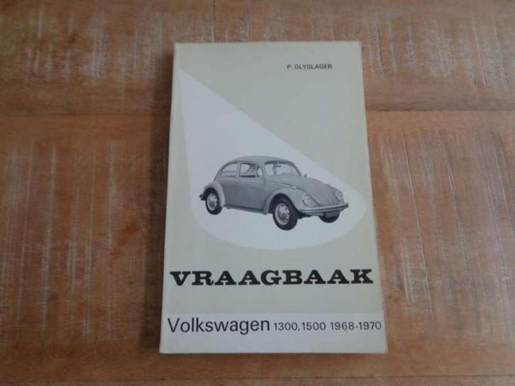 VW 1300-1500 Kever-Karmann Ghia Vraagbaak Werkplaatshandboek, Boeken, Auto's | Boeken, Zo goed als nieuw, Volkswagen, Verzenden