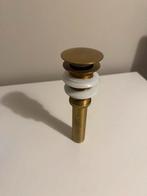 Gouden Wastafel Afvoerplug, Ophalen of Verzenden, Nieuw