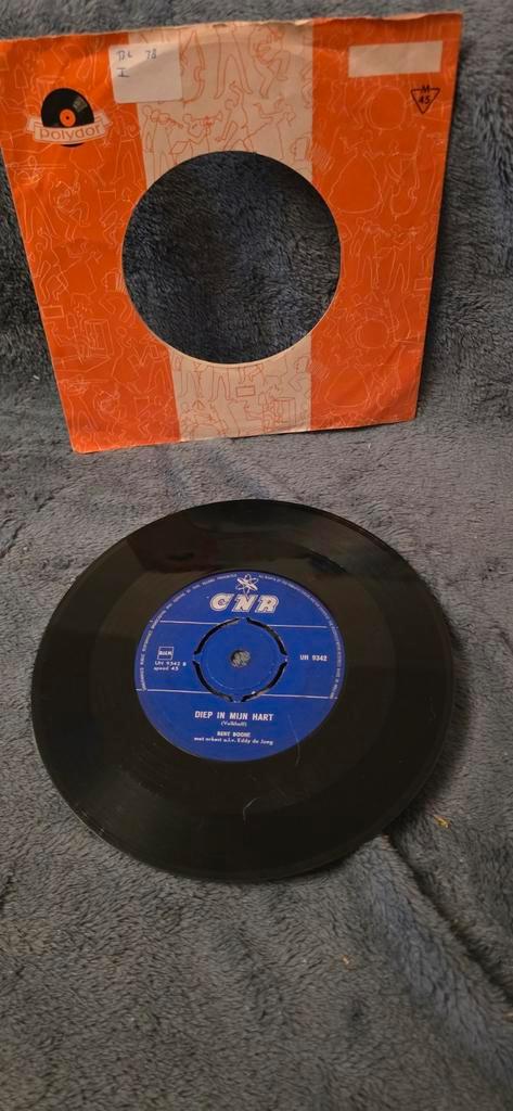 Single Reny Boone - Diep in mijn hart / Hallo Echo (1959), Cd's en Dvd's, Vinyl Singles, Gebruikt, Nederlandstalig, Ophalen of Verzenden