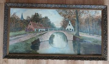 Schilderij Landschap  87 / 48 beschikbaar voor biedingen