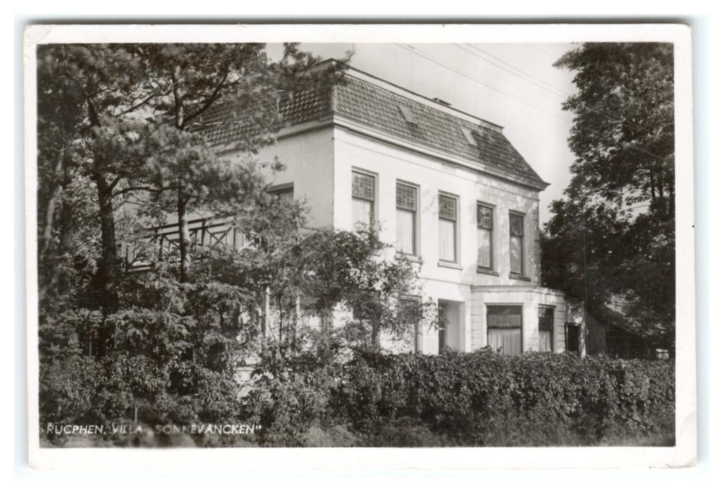 Rucphen, Villa "Sonnevancken", Verzenden, 1940 tot 1960, Gelopen, Noord-Brabant