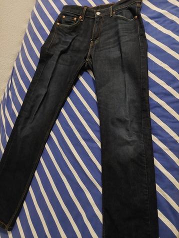 Jeans, blauw. LEVI 513 slim fit, W. 30 L 32. NIEUW! beschikbaar voor biedingen