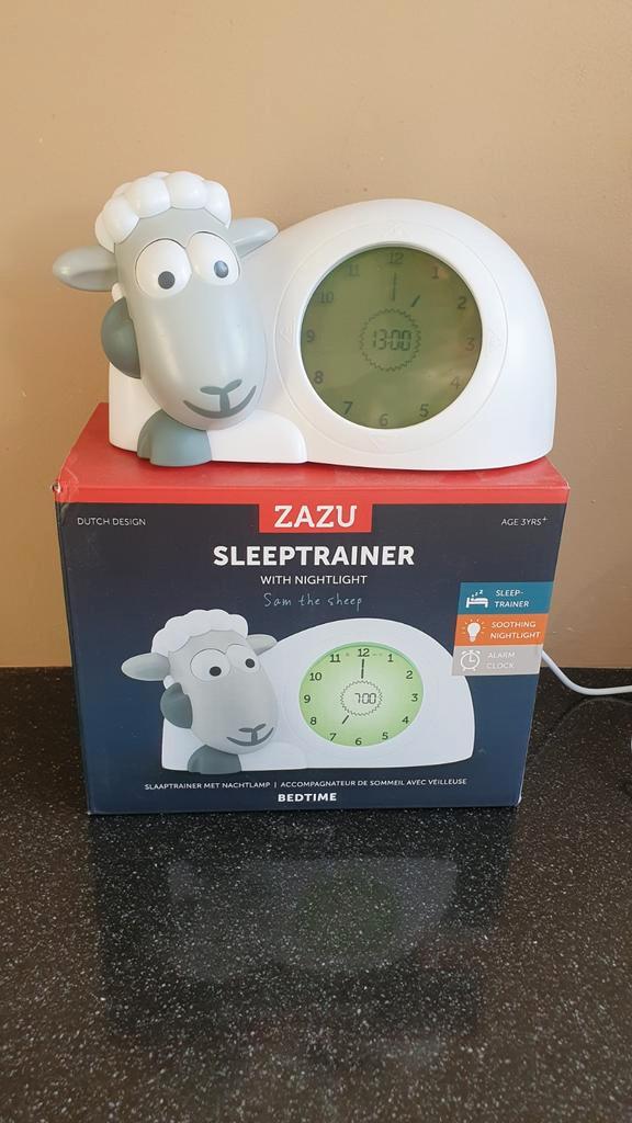ZAZU Sam het Schaap Slaaptrainer met Nachtlampje, Witgoed en Apparatuur, Wekkers, Gebruikt, Digitaal, Ophalen