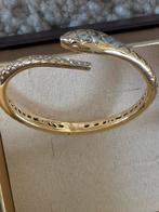 Etrusca Gioielli snake armband, Verzenden, Goud