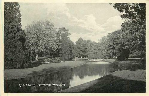 (380-078-007) Apeldoorn Wilhelminapark, Verzamelen, Ansichtkaarten | Nederland, Gelderland, Verzenden