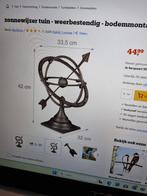 Zonnewijzer, Tuin en Terras, Zonnewijzers, Ophalen, Zo goed als nieuw