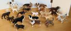 Schleich allerlei honden puppies, Ophalen of Verzenden, Zo goed als nieuw, Hond of Kat, Beeldje of Figuurtje