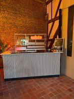 Zeer stevige mobiele eiken bar - massief eiken - NIEUW, Huis en Inrichting, Ophalen, Nieuw