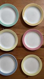 Borden pastel servies Petrus Regout, Antiek en Kunst, Antiek | Servies los, Ophalen
