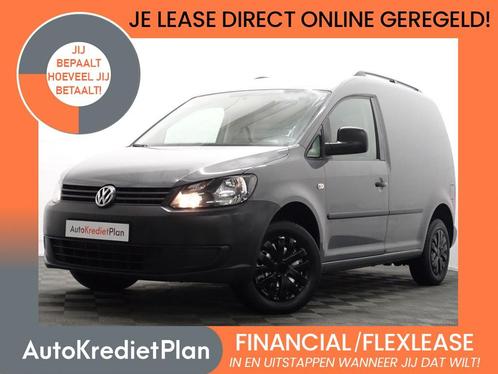 Volkswagen Caddy 1.6 TDI Highline Black Ed. ONLINE ALTIJD BE, Auto's, Bestelauto's, Bedrijf, Lease, Financial lease, ABS, Airbags