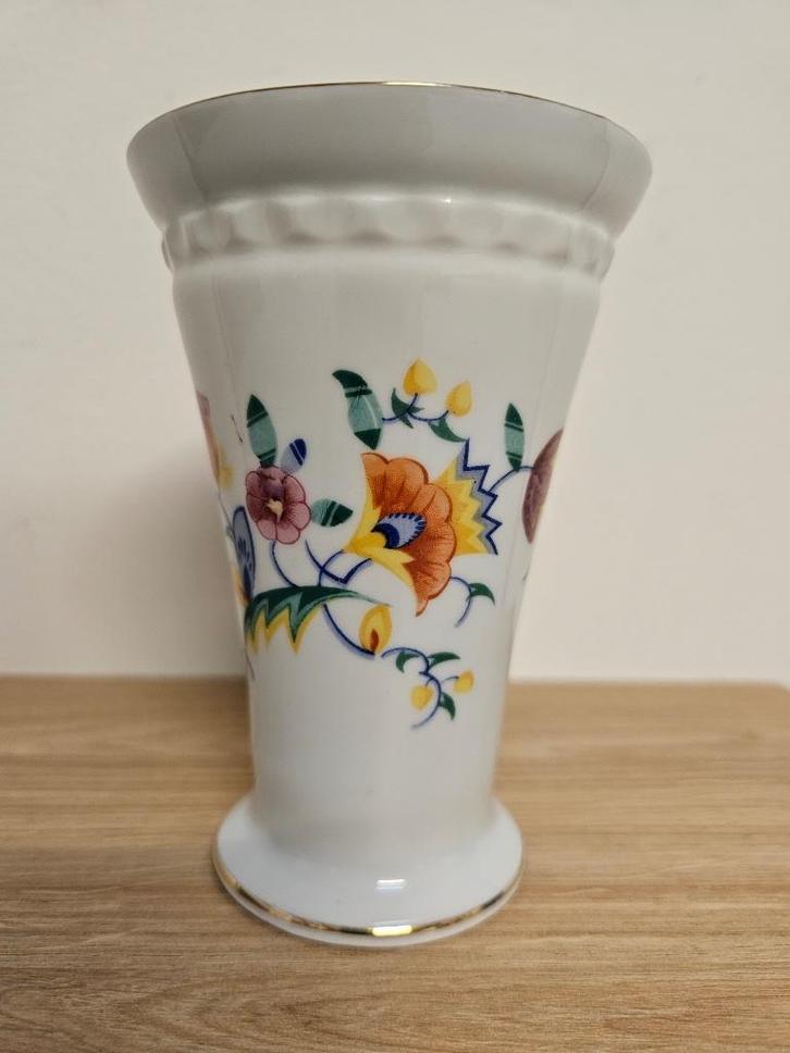 Vaasje mooi aardewerk, bloem decoratie. incl. verzending., Antiek en Kunst, Curiosa en Brocante, Ophalen of Verzenden