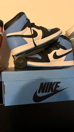 Jordan 1 retro high oh unc toe university blue 44,5, Ophalen of Verzenden, Zo goed als nieuw, Blauw